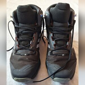 Adidas Terrex Swift R3 Black Hi-Top Hiking Sneakers